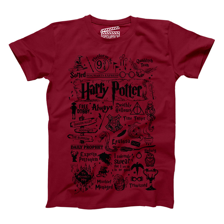 Vanguard T-Shirt - Harry Potter - Red - M