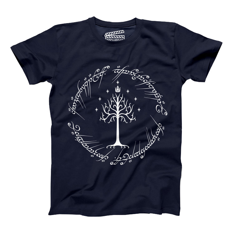 The Lord of the Rings T-Shirt - Navy blue زیور آلات و پوشیدنی