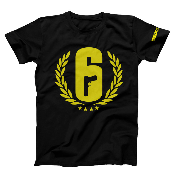 Rainbow Six Siege T-Shirt - Black زیور آلات و پوشیدنی