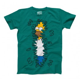 Vanguard T-Shirt - Homer Hiding in Grass - Green - M