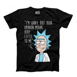 Vanguard T-Shirt - Your Opinions Means Very Little to Rick - Black - M