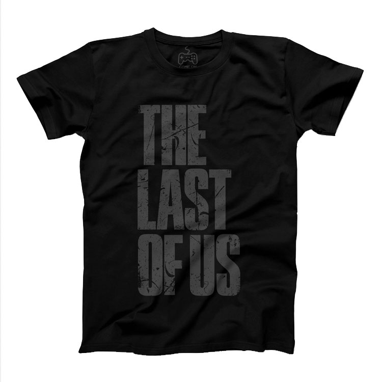 The Last of Us T-Shirt - Grey Logo زیور آلات و پوشیدنی