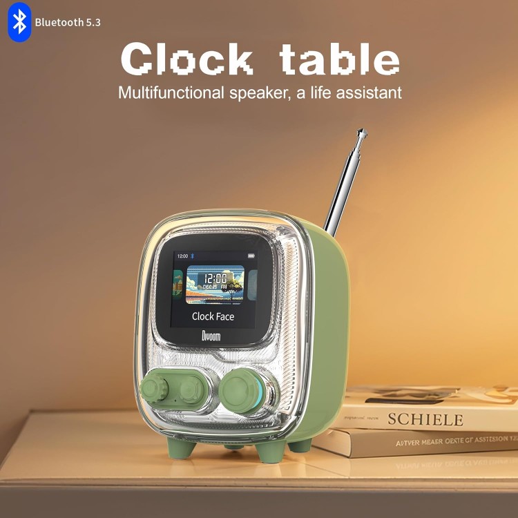 خرید اسپیکر Divoom Tiivoo-2 - بی‌سیم - سبز