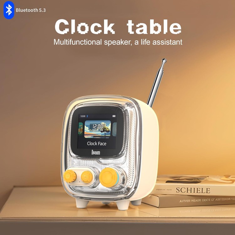 خرید اسپیکر Divoom Tiivoo-2 - بی‌سیم - سفید