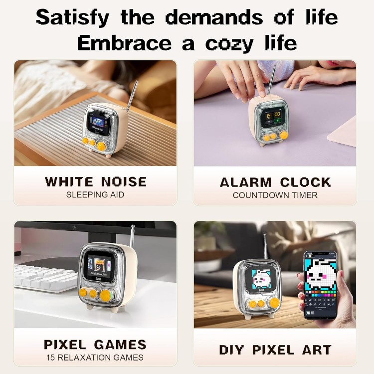 خرید اسپیکر Divoom Tiivoo-2 - بی‌سیم - سفید