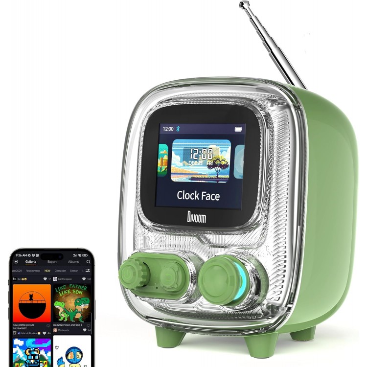 خرید اسپیکر Divoom Tiivoo-2 - بی‌سیم - سبز