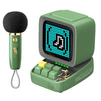 Divoom Ditoo-Mic 5M Bluetooth Speaker - Green