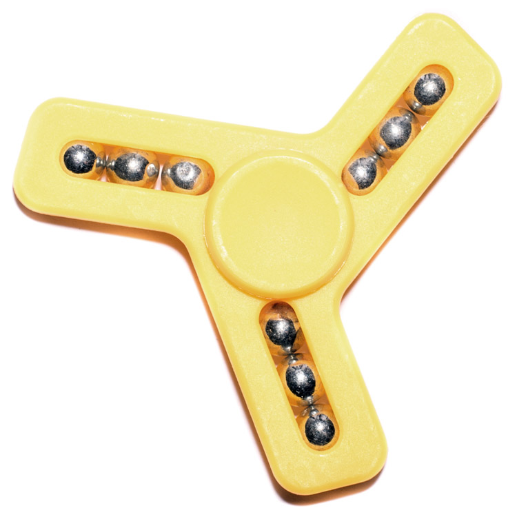 Fidget Spinner P1 - Yellow زیور آلات و پوشیدنی