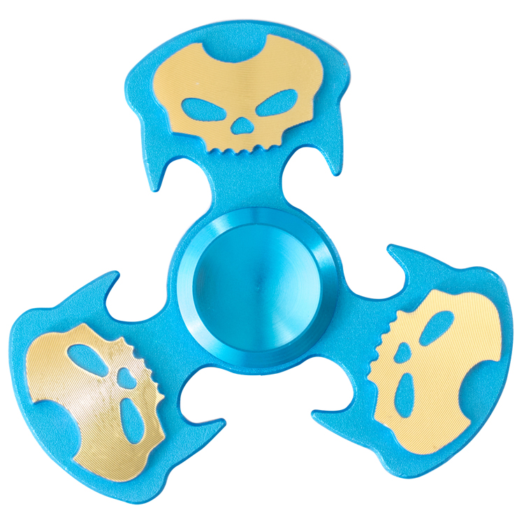 Fidget spinner Skull Style - Blue زیور آلات و پوشیدنی