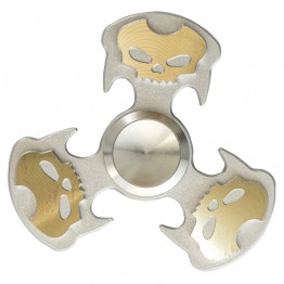 Fidget spinner Skull Style - Silver