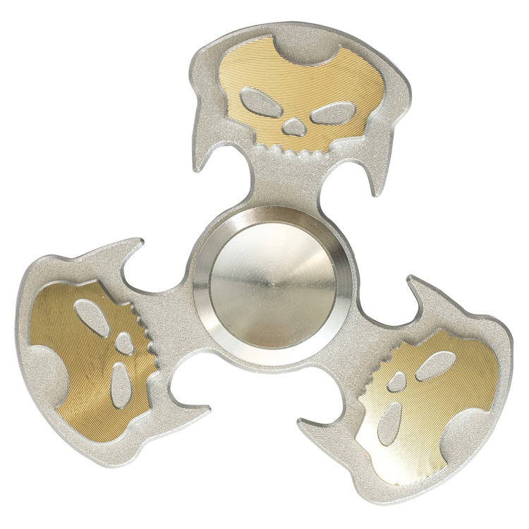 Fidget spinner Skull Style - Silver زیور آلات و پوشیدنی