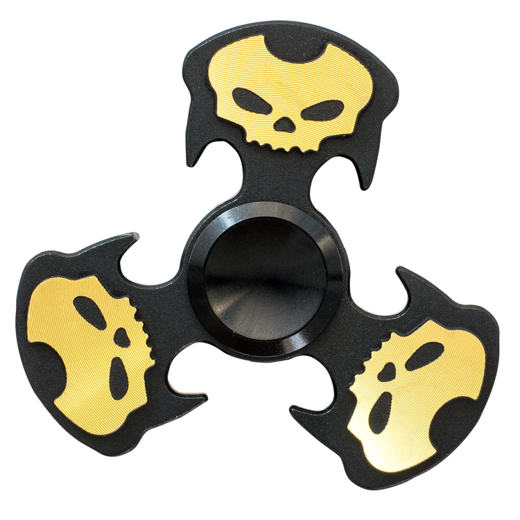 Fidget spinner Skull Style - Black زیور آلات و پوشیدنی