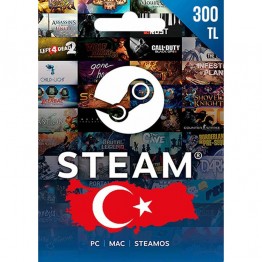 Steam 300TL Gift Card - Turkey - Digital Code