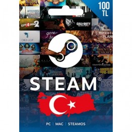 Steam 100TL Gift Card - Turkey - Digital Code
