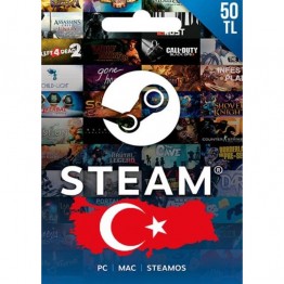 Steam 50TL Gift Card - Turkey - Digital Code