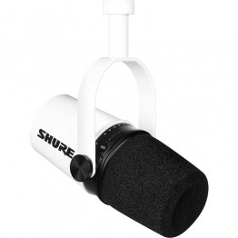 Shure MV7 Microphone - White Noir Limited Edition