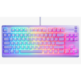 SteelSeries Apex 3 TKL Gaming Keyboard - Lavender