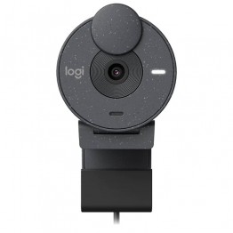 Logitech Brio 300 FHD Webcam - Black