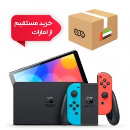 Pre Order Nintendo Switch OLED with Neon Blue and Neon Red Joy-Con