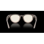 خرید عینک هوشمند Ray-Ban Meta Headliner - طرح Shiny Warm Stone - لنز فتوکرومیک سبز - استاندارد