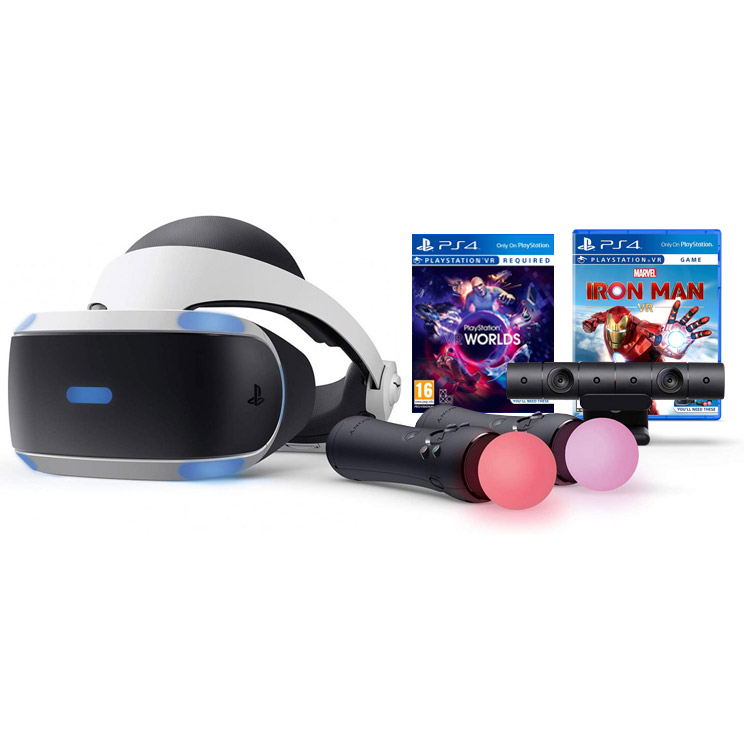 خرید پلی استیشن VR |  سری جدید باندل بازی های Iron Man و PlayStation VR Worlds