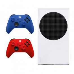 XBOX Series S + 2 XBOX Wireless Controllers New Series - Blue|Red