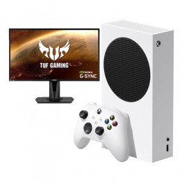 XBOX Series S 512GB + TUF VG27AQ WQHD Gaming Monitor