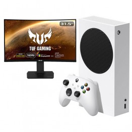 XBOX Series S 512GB + TUF VG32VQR QHD Gaming Monitor