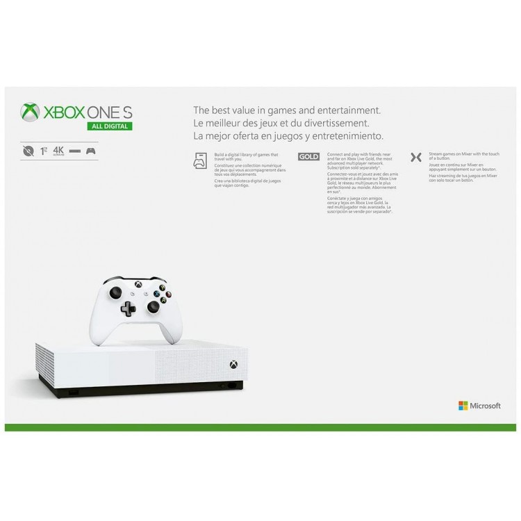 Xbox One S 1TB All - Digital Edition 