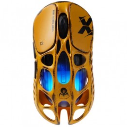 GravaStar Mercury X Wireless Gaming Mouse - Battle Worn Yellow