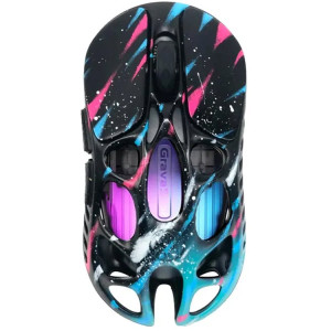 GravaStar Mercury X Pro 8KHz Wireless Gaming Mouse - Neon Graffiti