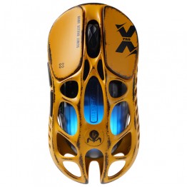 GravaStar Mercury X Pro 8KHz Wireless Gaming Mouse - Battle Worn Yellow