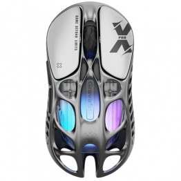 GravaStar Mercury X Pro 8KHz Wireless Gaming Mouse - Interstellar Silver