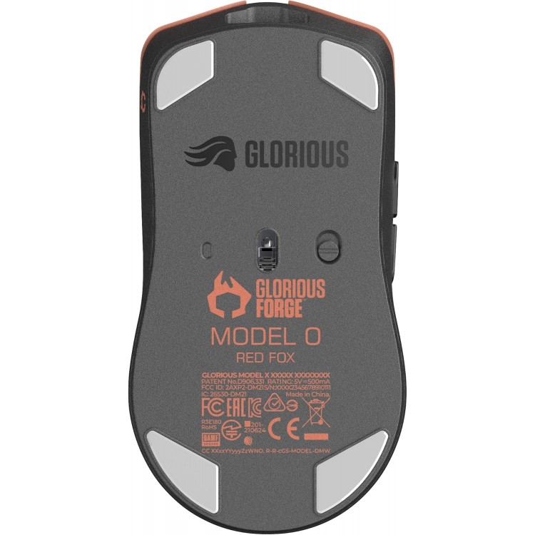 خرید موس Glorious Model O Pro - بی‌سیم - طرح Red Fox