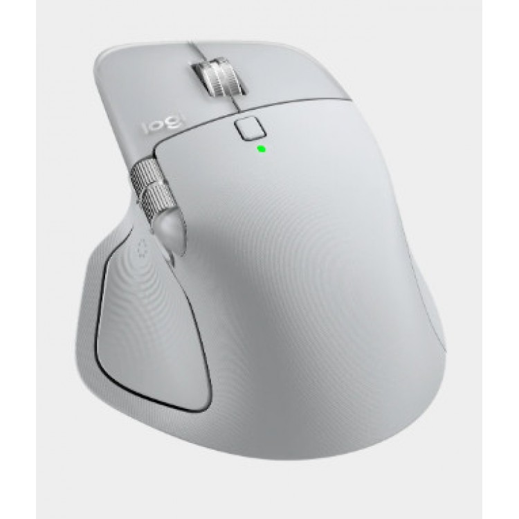 خرید موس Logitech MX Master 4 - بی‌سیم - خاکستری روشن