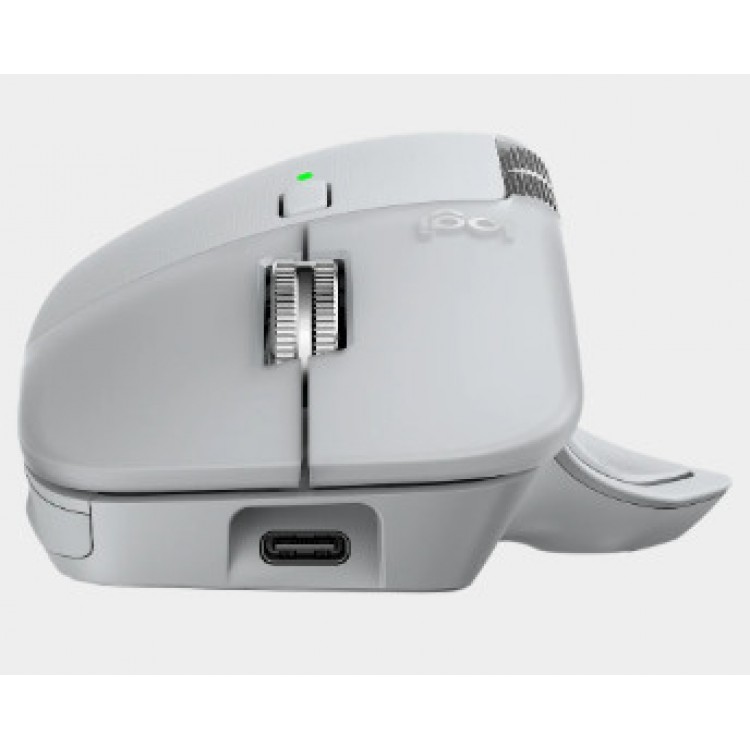 خرید موس Logitech MX Master 4 - بی‌سیم - خاکستری روشن