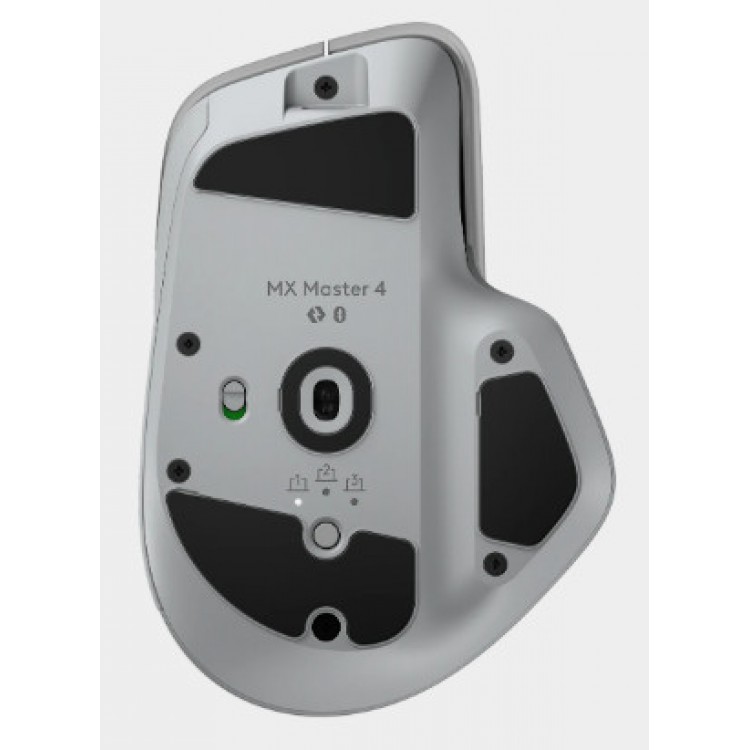 خرید موس Logitech MX Master 4 - بی‌سیم - خاکستری روشن