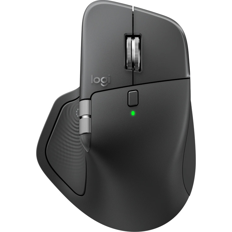 خرید موس Logitech MX Master 4 - بی‌سیم - زغالی