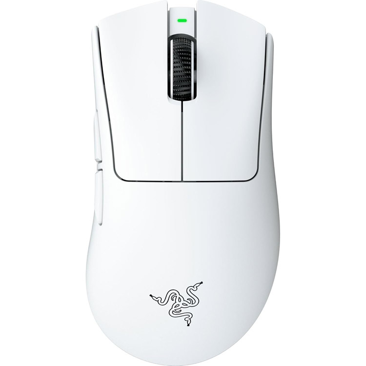 خرید موس Razer Deathadder V4 Pro - بی‌سیم - سفید