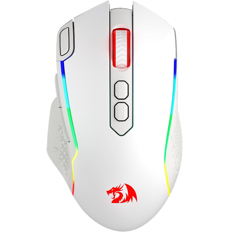 خرید موس Redragon Taipan Pro - بی‌سیم - سفید