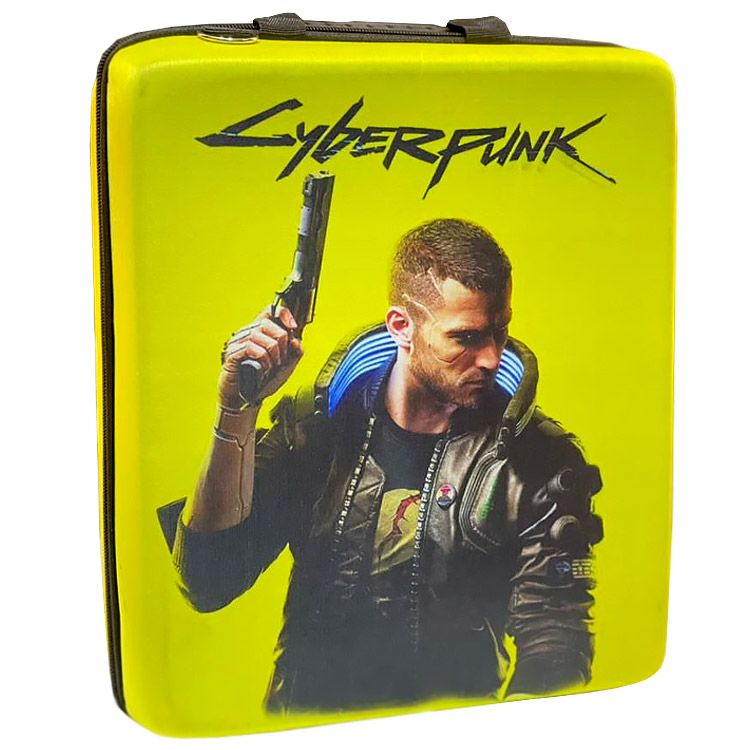 خرید کیف ضدضربه PS4 Pro - طرح بازی Cyberpunk 2077