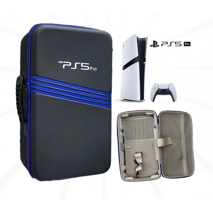خرید کیف مسافرتی New World برای PS5 Pro - سیاه/آبی