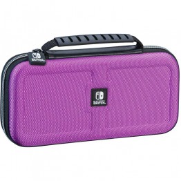 RDS Game Traveler Deluxe Travel Case for Nintendo Switch - Purple