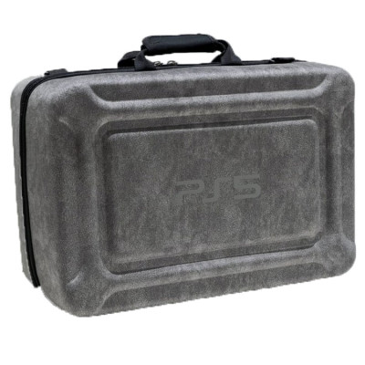 Nahl PS5 Slim Suitcase - Ash Gray Hard Textured