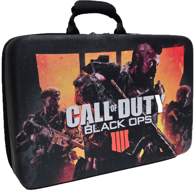 خرید کیف PlayStation 5 - طرح چرم مشکی