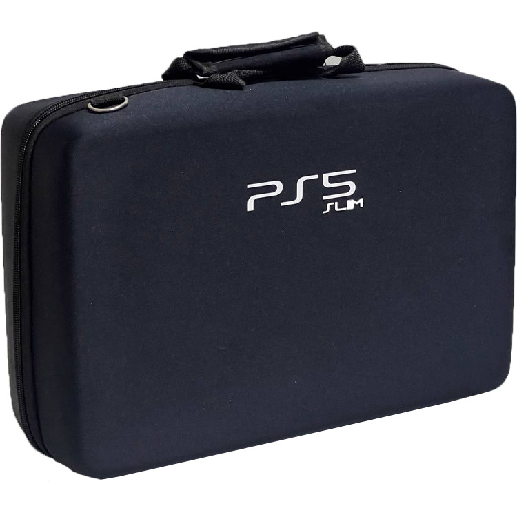 خرید کیف PlayStation 5 - طرح چرم مشکی