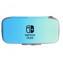 Game World Deluxe Traveling Case for Nintendo Switch OLED - Turquoise/Blue