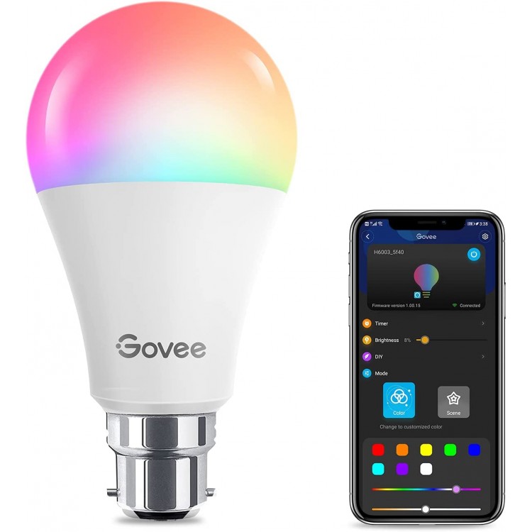 خرید لامپ هوشمند GoVee E27 RGBWW