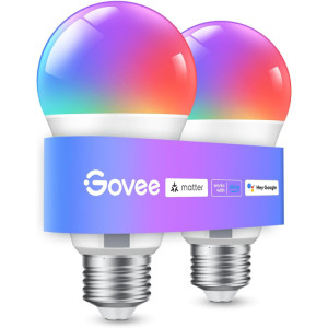 GoVee RGBWW Smart LED Bulbs - 2 Pack