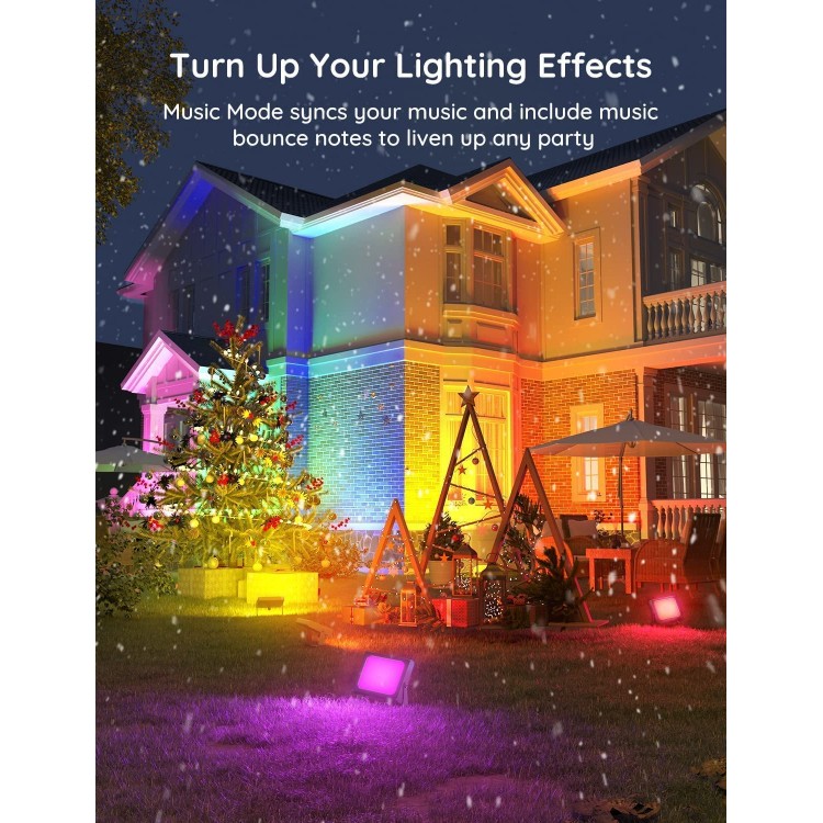 خرید لامپ هوشمند GoVee Flood Lights - چهار قطعه